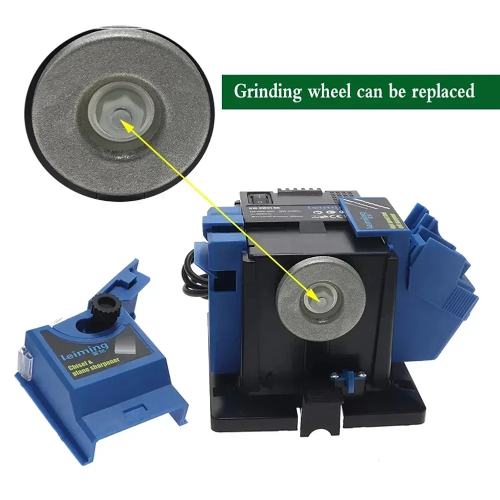 1pc 50mm Grinding Wheel 180 Grit Grinder Sharpener Trimming Rotary Tool For Woodworking Industry Sand Coated