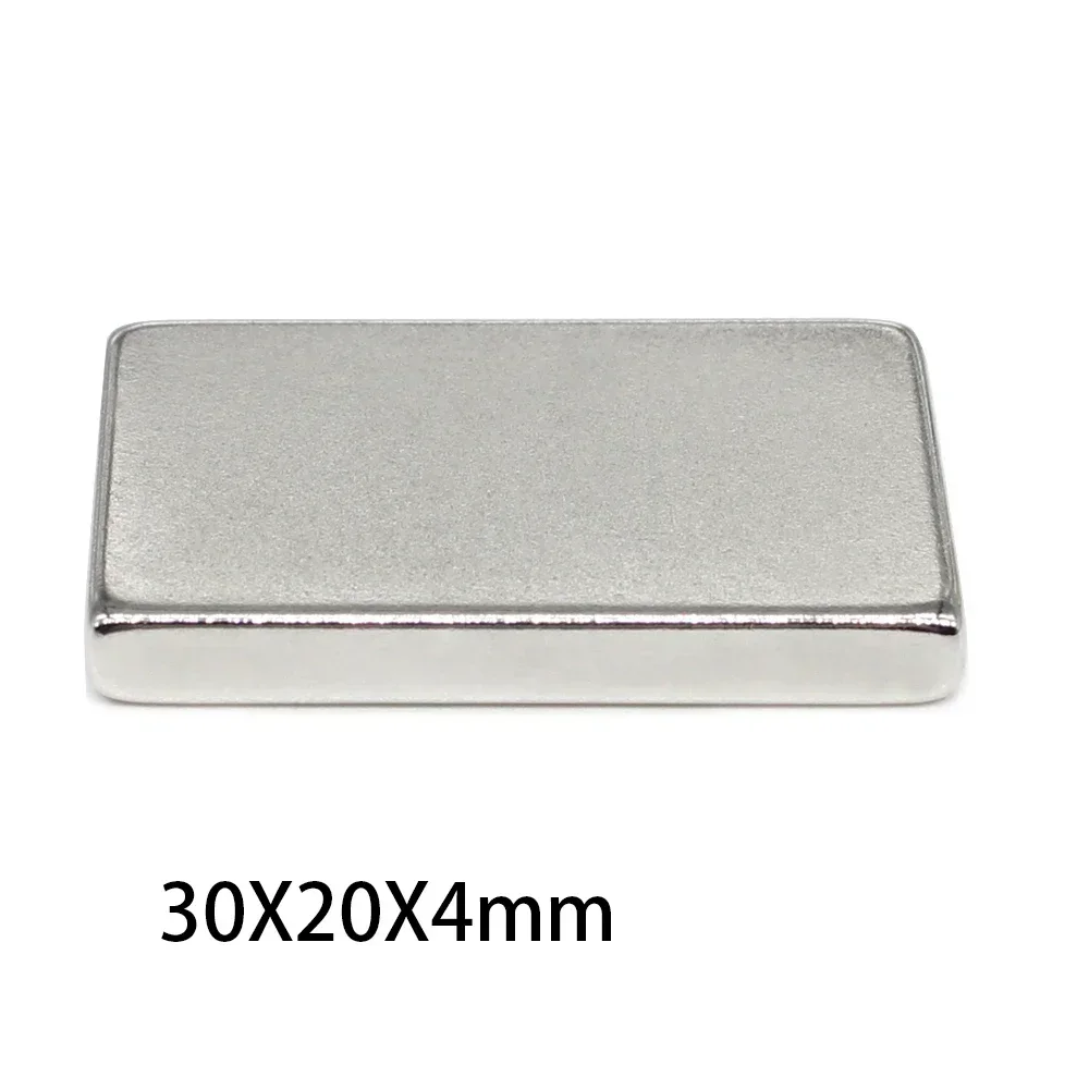 N35 30x20x2 30X20X3 30X20X4 30x20x5 Rectangle Square Neodymium Bar Block Customised Strong Magnet Rare Earth  Search Magnetic