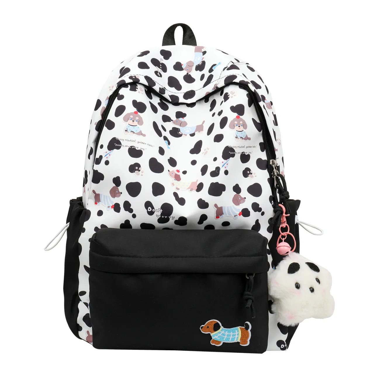 Casual Sweet Backpack For College Students Female Ins Style Niche Lightweight Travel Backpack For Middle School Student