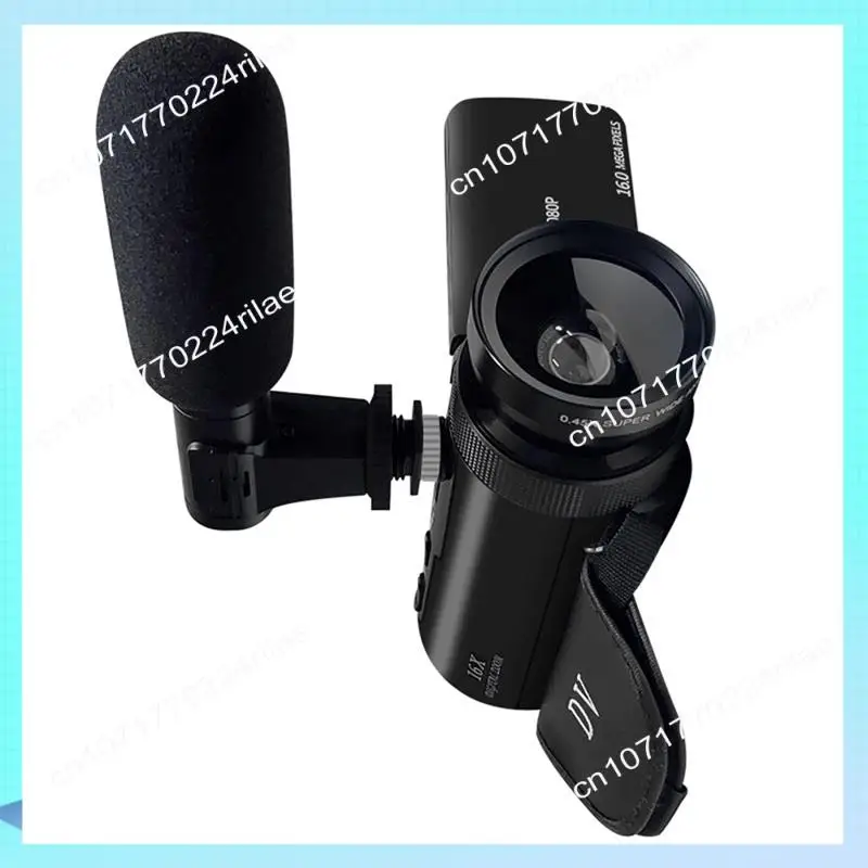 

A17Z DV Video Recorder Camcorder Audio Recording With Microphone Digital Zoom Video Camera Machine For Recording Vlogs EU Plug