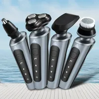 New 9D Electric Shaver for Men USB Car-mounted High-power Full-body Wash Beard Knife Four-in-one Rechargeable Razor
