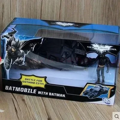 In Stock 21cm Car  Bat Bruce Waynemobile Batmobile Tumbler Pvc Action Figure Collectible Model Toy With Figure Gift