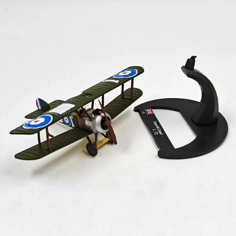 

Модель самолета Sopwith Camel Classic Biplane из литого металла в масштабе 1:72, коллекционная модель для демонстрации, подарки на праздники