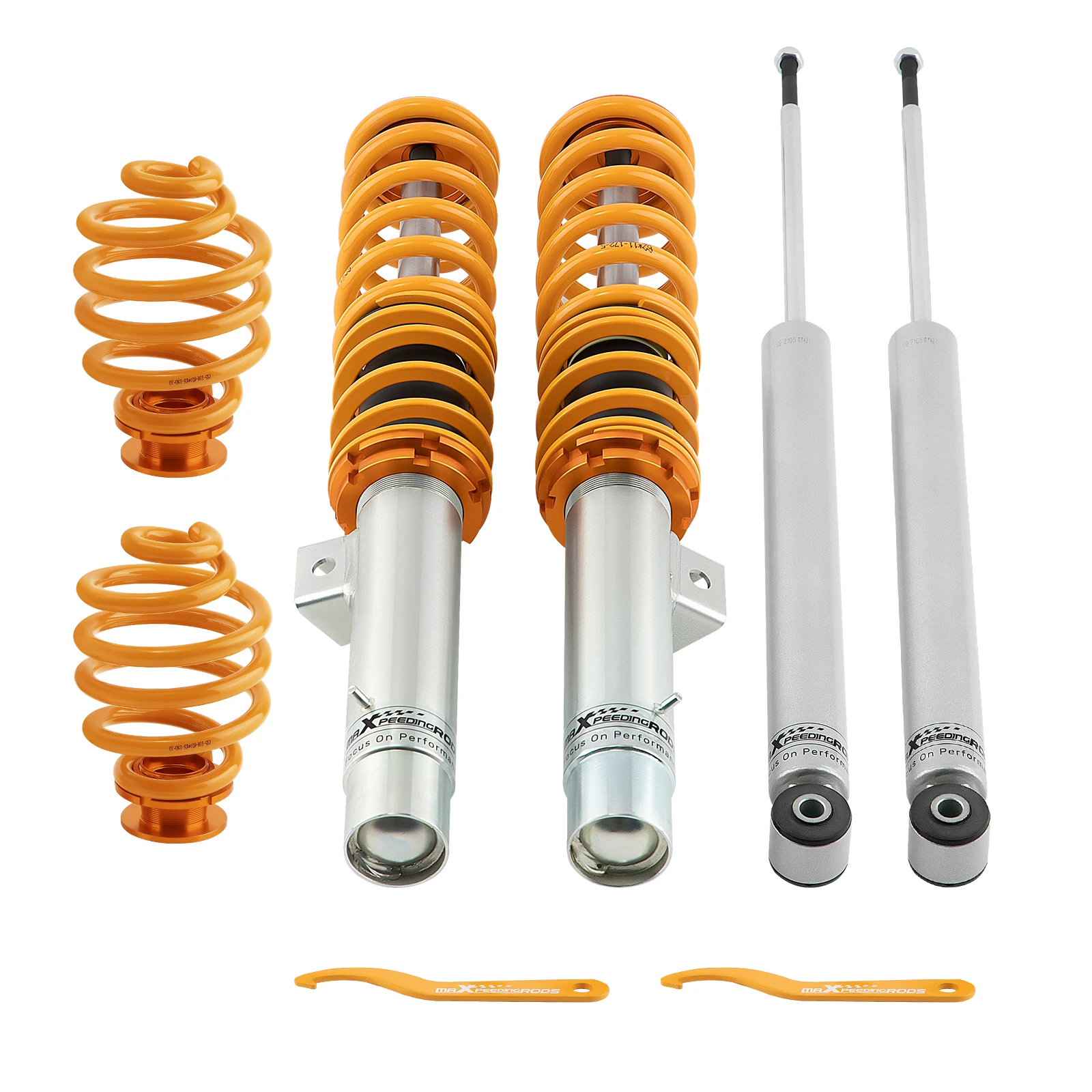 Coilovers Shock Absorber for BMW 3 Series E46 323i 323Ci 325i 325Ci 330d 320d Adjustable Height Coilovers Struts Shocks