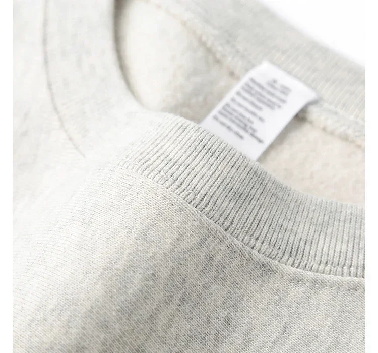 Sweat-shirt à col rond avec motifs imprimés pour hommes et femmes, sans chapeaux, automne et hiver