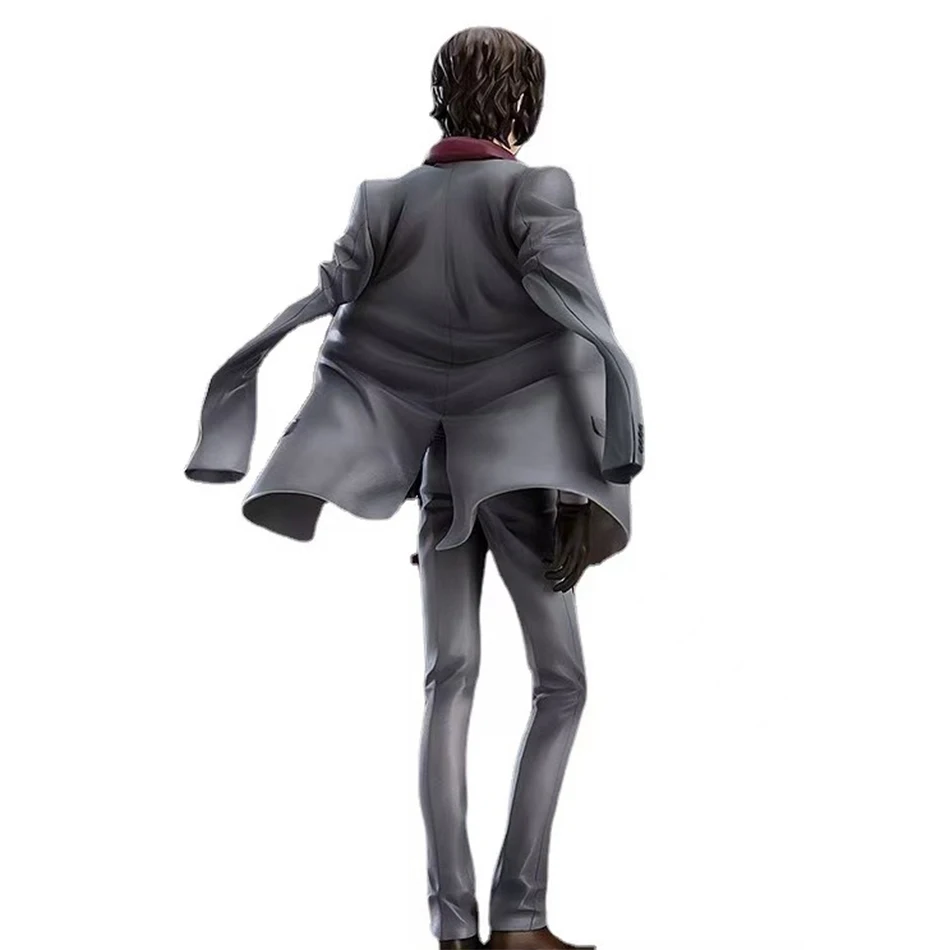 24cm Japanese Anime Dazai Osamu Figurine Bungo Stray Dogs Action Figures PVC Model Collection Peripheral Toys Birthday Gifts