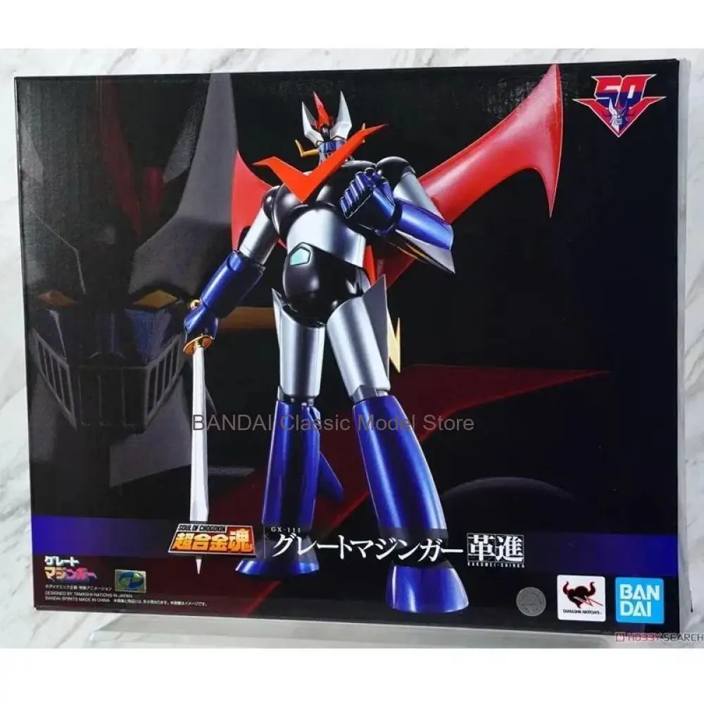 

Быстрая доставка! Оригинальная фигурка Bandai SOUL OF CHOGOKIN GX-111 Large Mazinger -KAKUMEI SHINKA- (Аниме, Коллекционная модель, Игрушка)