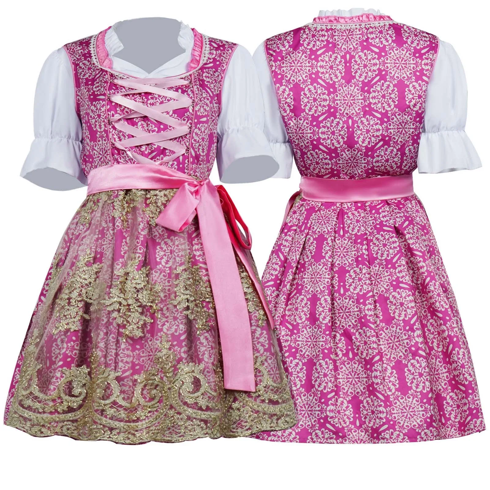 

Oktoberfest Women Clothing Dirndl Dress Traditional German Beer Festival Costume Cosplay Costume