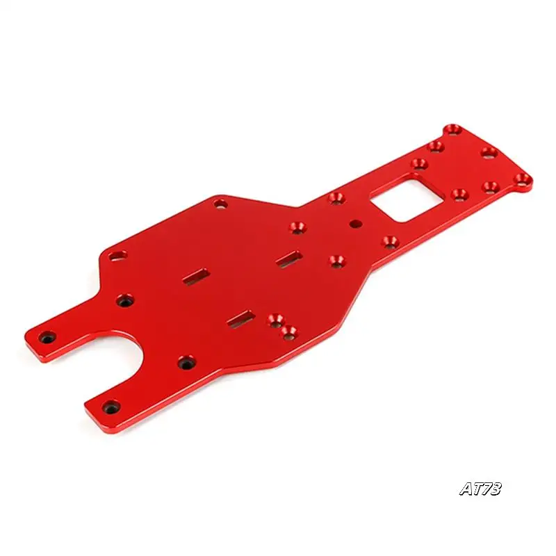 Cnc metal espessamento torno piso traseiro para 1/5 hpi rofun baha km rovan baja 5b 5t 5sc caminhão brinquedos peças