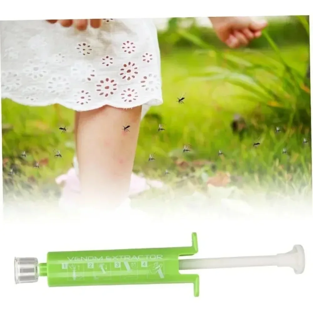 Bite Sucker 1 Set Promote Healing Vacuum Negative Pressure Bite Extractor Tool for Outdoor Backpacking ABS