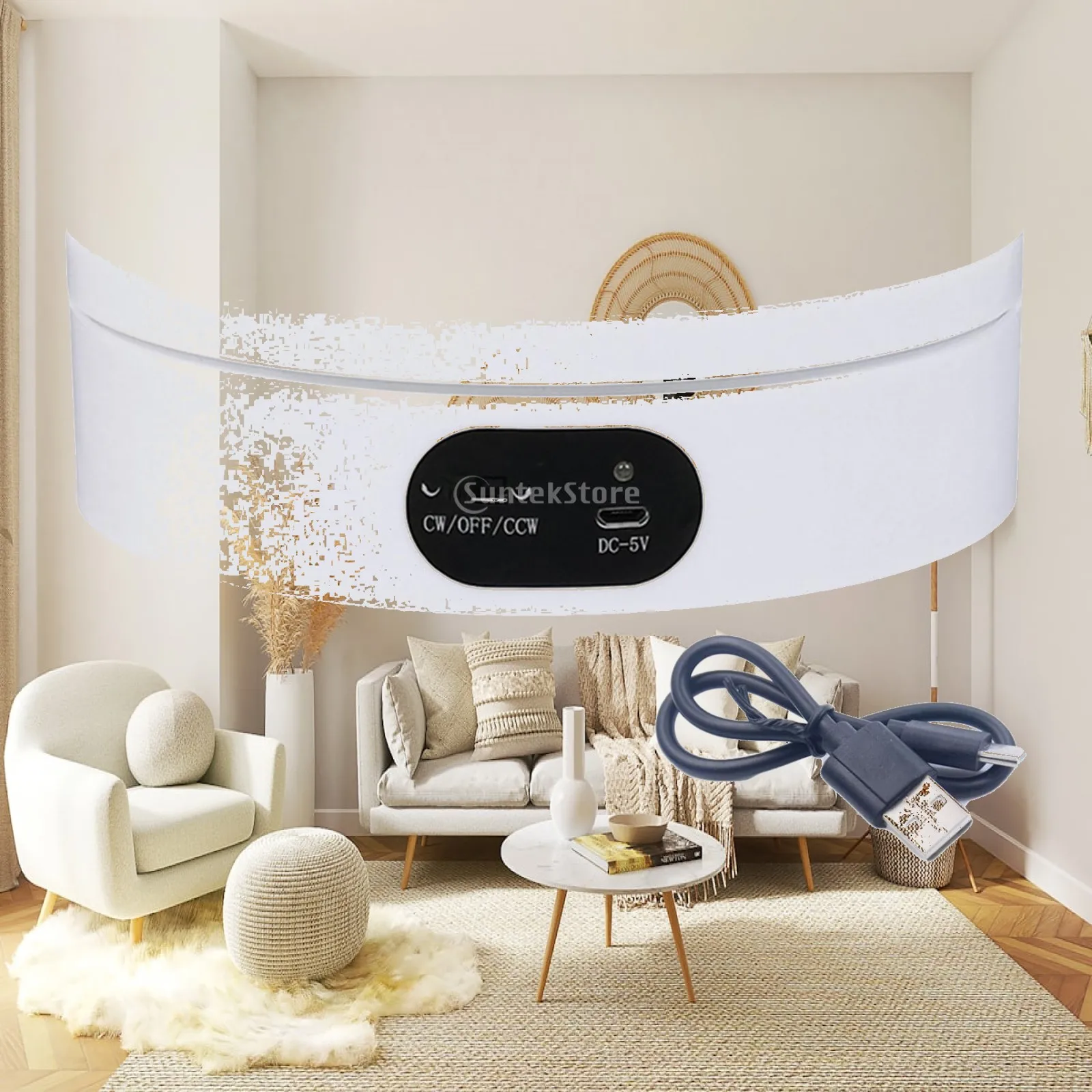 360 Electric Rotating Display Jewelry Rotating Table Turntable Jewelry Cosmetics Watch Digital Products Display Holder