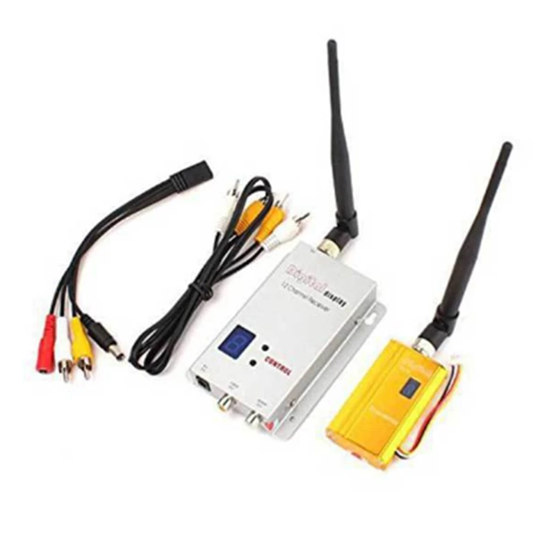 FPV 1.2Ghz 1.2G 8CH 1500Mw Wireless AV TV Audio Video For QAV250 250 FPV RC