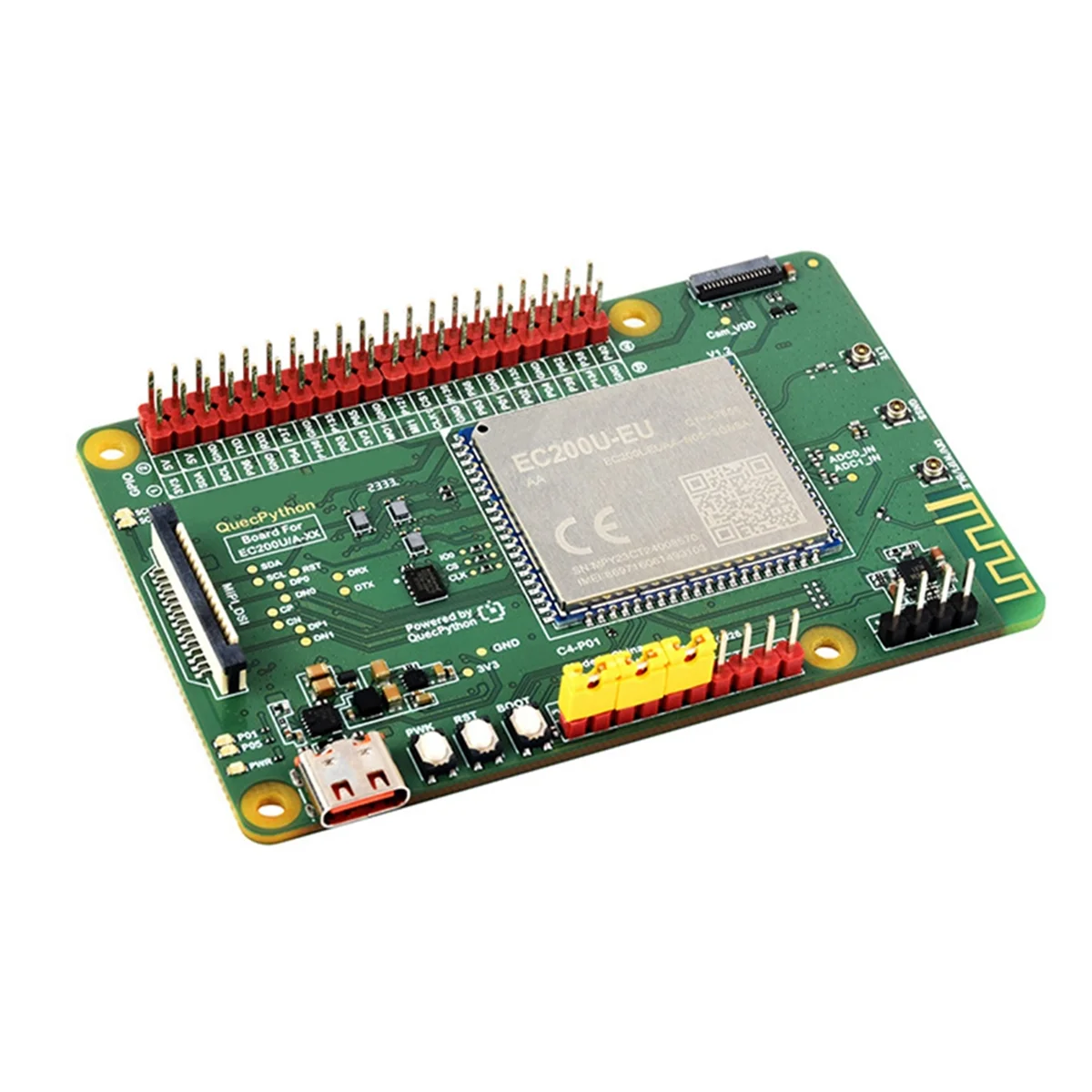 Imagem -05 - Bluetooth Wireless Communication Development Board Ec200u Lte Cat Ec200u-eu C4-p01 para Quecpython