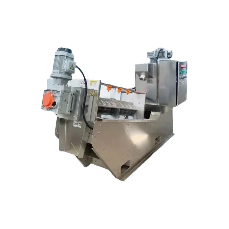 Screw Press Sludge Dewatering Machine Solid-liquid Separation Filter Press Environmental Protection Equipment