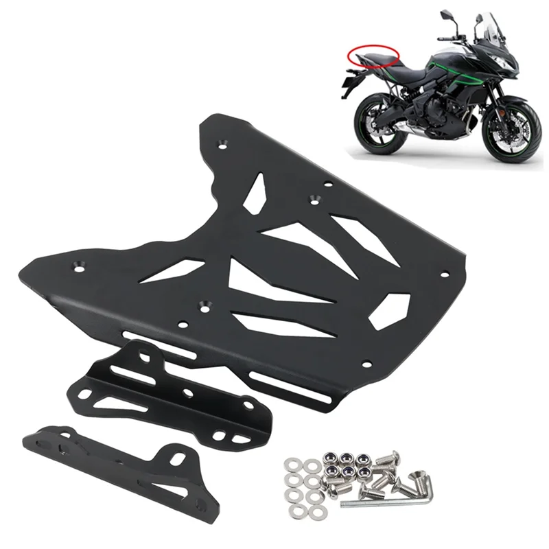 

AU28-Motorcycle Tail Luggage Rack Rear Cargo Support Holder Bracket Shelf For KAWASAKI VERSYS 650 KLE650 VERSYS650 2015-2023 Par