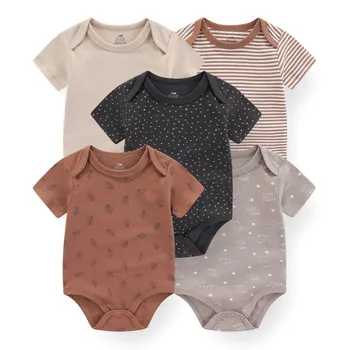 Baby Cartoon Bodysuit Set 1