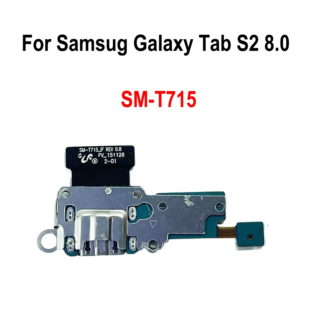 

Гибкий кабель для зарядки Samsung Galaxy Tab S2 8,0/SM-T715, USB-порт для зарядки, док-разъем, зарядная плата, гибкий кабель