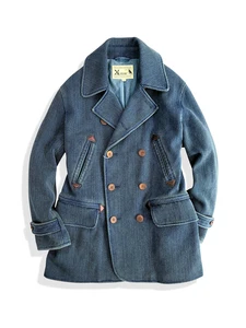 Мужское полупальто, двубортная Толстая хлопковая куртка-сафари в стиле милитари, Осень-зима, американская винтажная Дизайнерская одежда