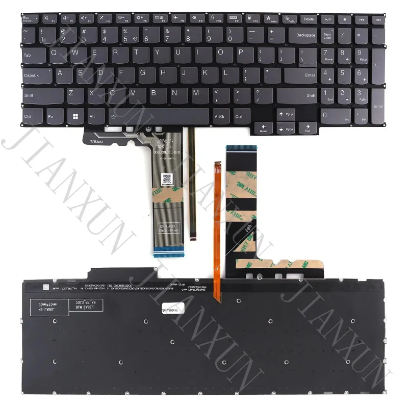 S+US Keyboard For Lenovo ldeaPad 5 Pro 16lHU6 Pro-16ACH6 Pro-16ARH7 2021 Backlit