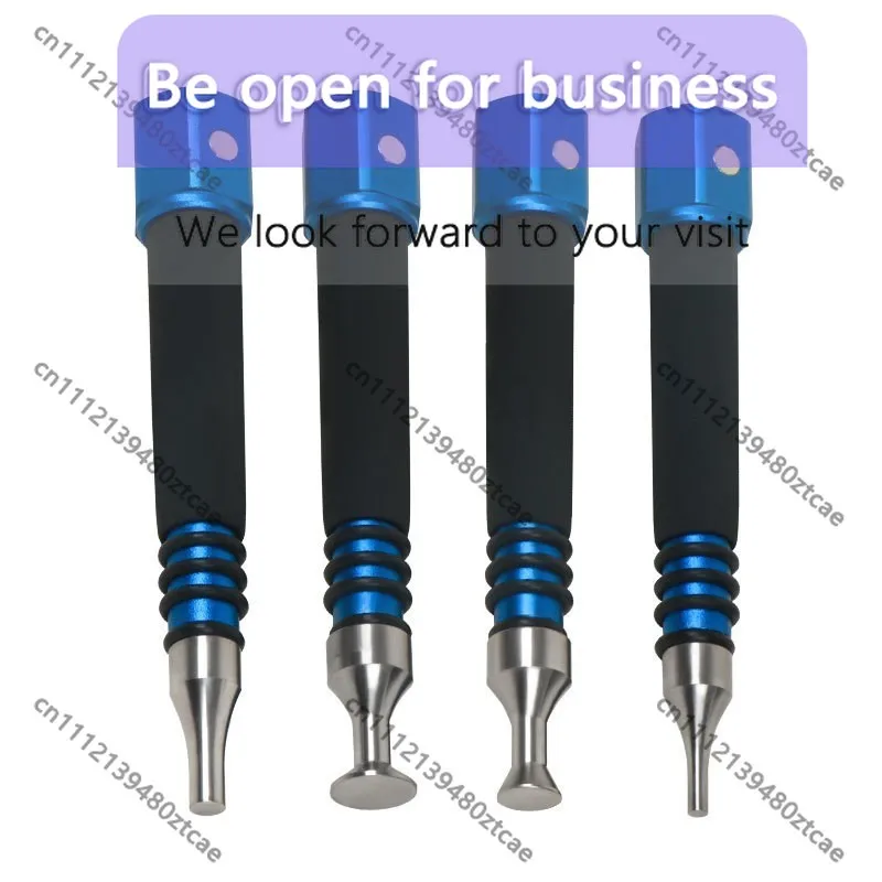

4Pcs Blue Dent Repair Pen Auto Body Dent Knock Leveling Tool No Sheet Metal