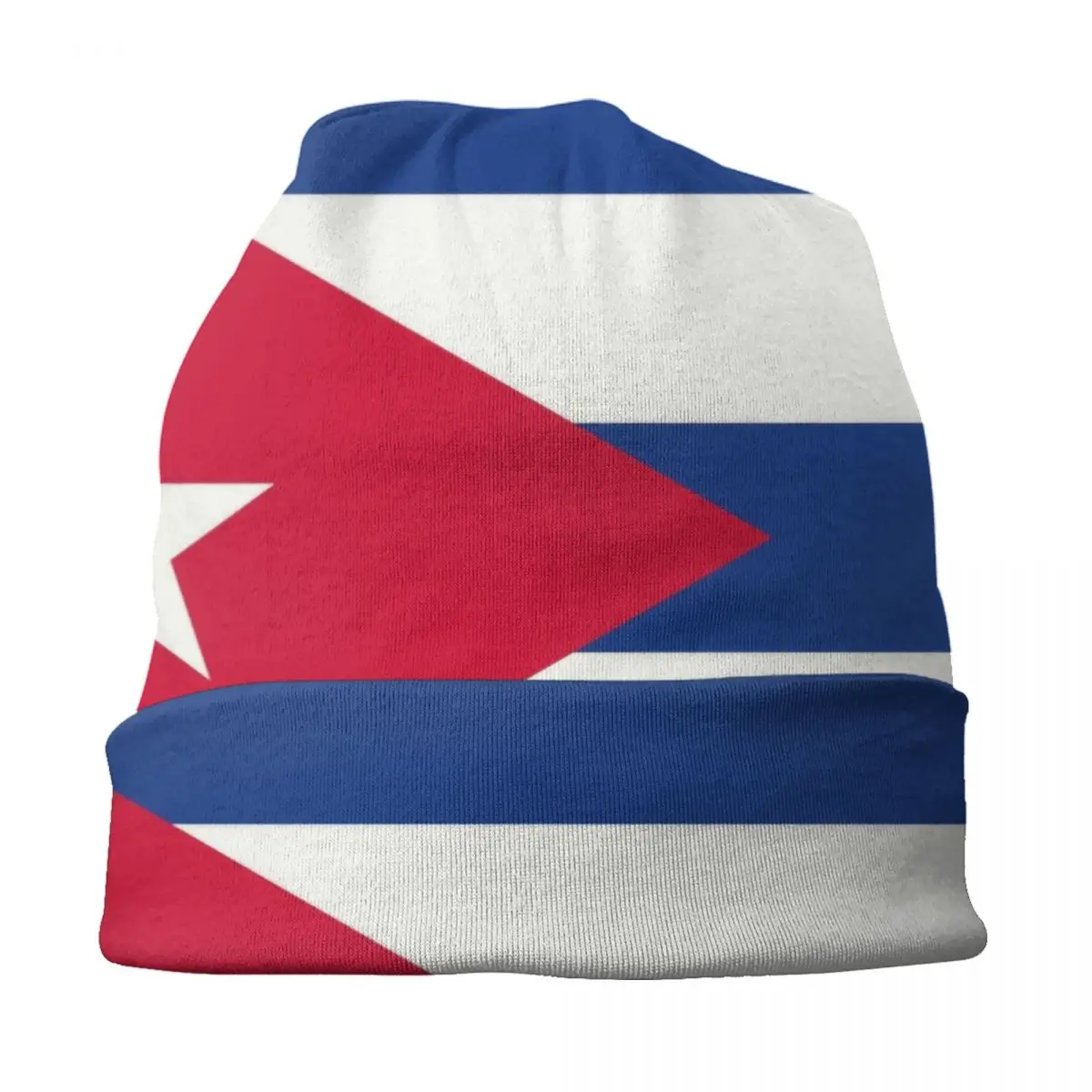 Cuba Cuban National Flag Skullies Beanies Caps Unisex Winter Warm Knitting Hat Hip Hop Adult Bonnet Hats Outdoor Ski Cap