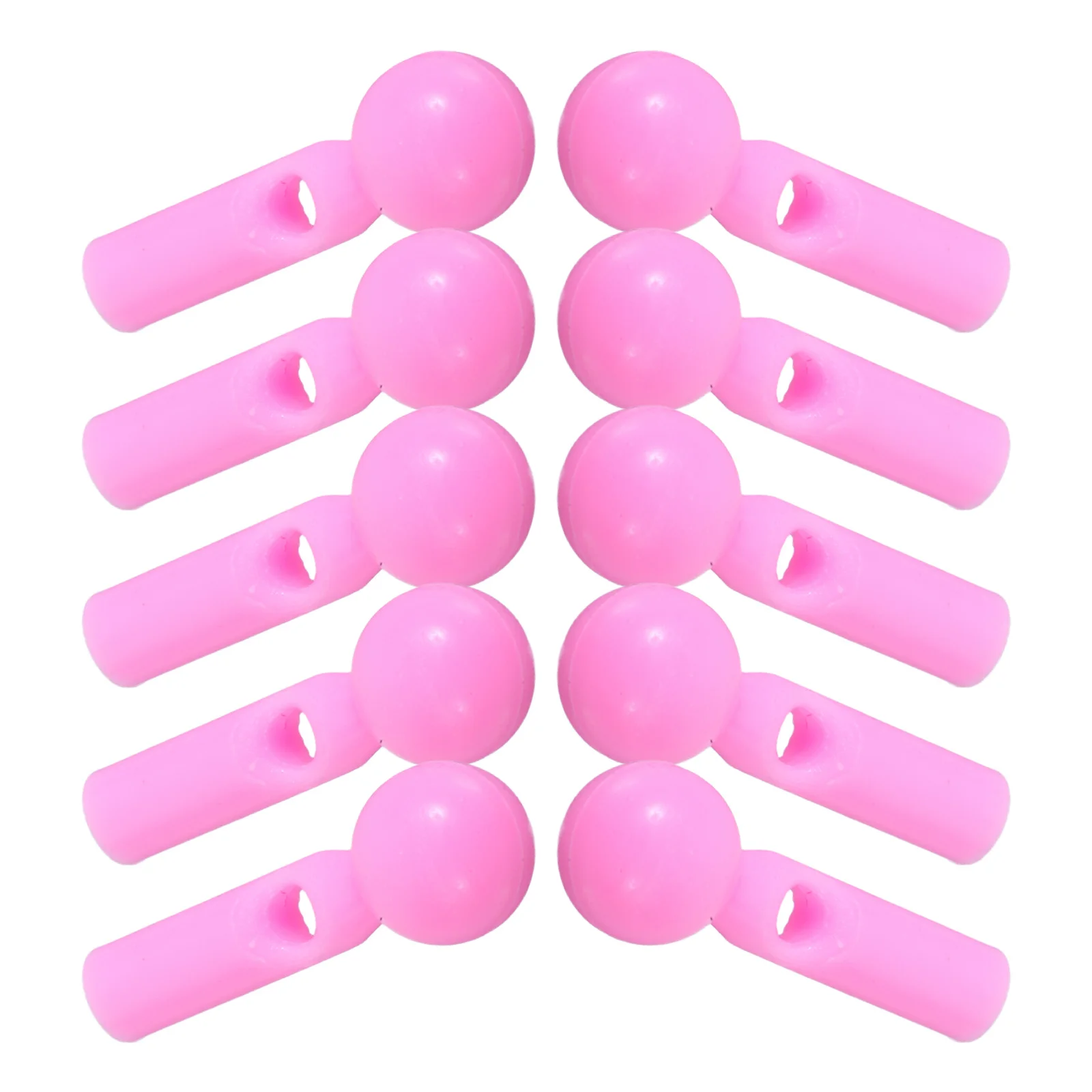 

10 Pcs 's Umbrella Tail Beads Outdoor Parts Folding Cover Plastic Bone Tip Parasol Rain
