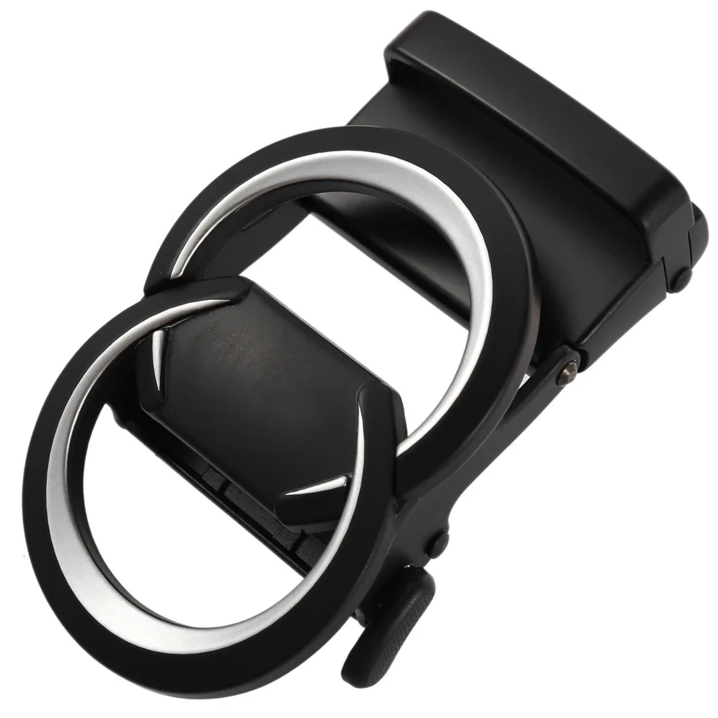 New Men's Belt Buckle Leisure no Belt Buckle Business Accessories Automatic Buckle Width 3.5CM Luxury Belt Designers Men