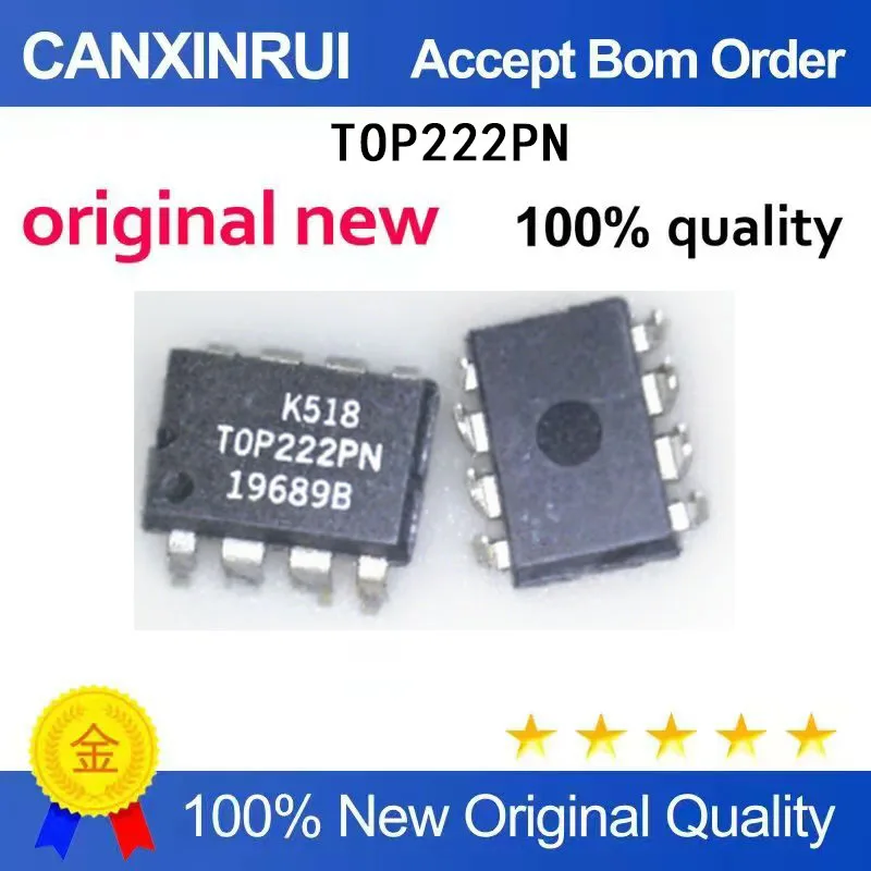 (5-100 Pieces) original TOP222PN DIP-8