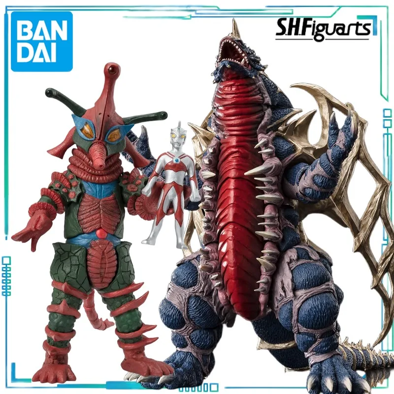 

BANDAI Genuine S. H. Figuarts Series Movable Toys Ultraman Series Hippolyte Aliens and King Obomens Finished Product Model