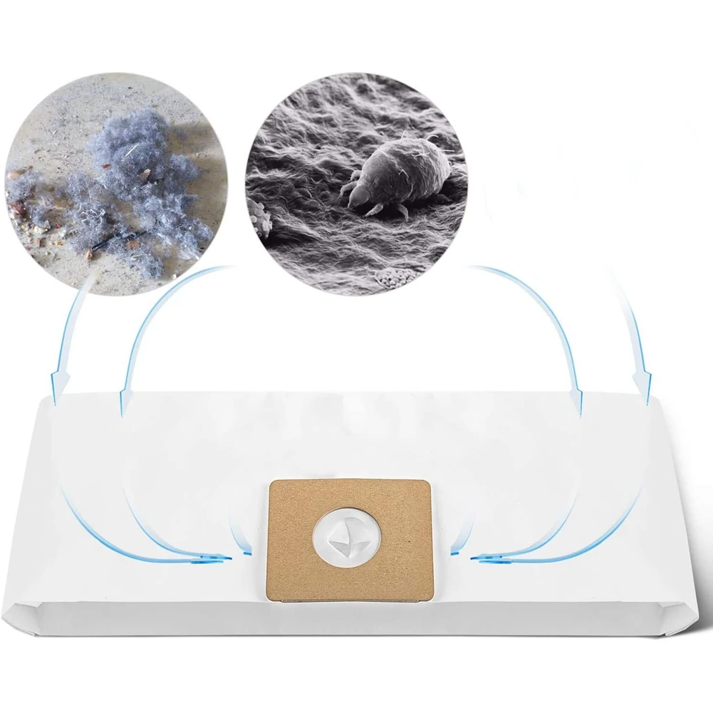 9 عبوات بديلة من أكياس الفلتر لمتجر Vac 1.5 جالون فراغ استبدال الجزء 90667 SV- 9066700