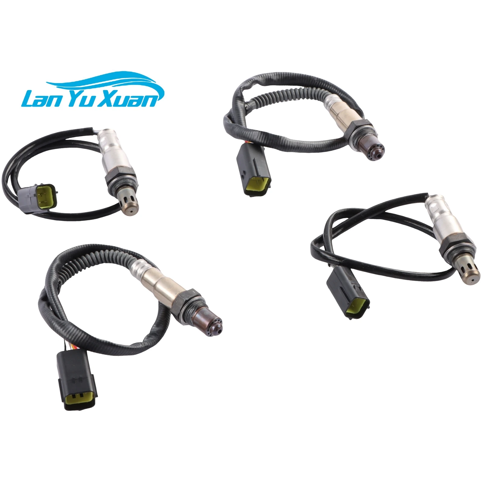 4PCS Oxygen Sensor Up+Down For 2011-2013 Infiniti M56 QX56 & 2014 Q70 QX80 234-5095 234-4381 Car Replacement Parts
