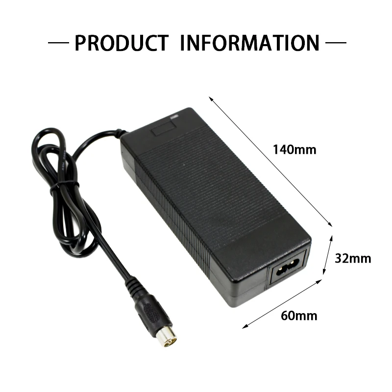 DC 42V 2A Lithium Battery Charger For Xiaomi M365 36V Lithium Battery Group Smart Fast Charge AC 100-240V EU US UK AU Plug