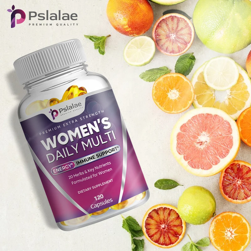 Women's Daily Multi Capsules - Strengthens Bones, Provides Daily Energy, Boosts Energy and Immunity, Increases Vitality