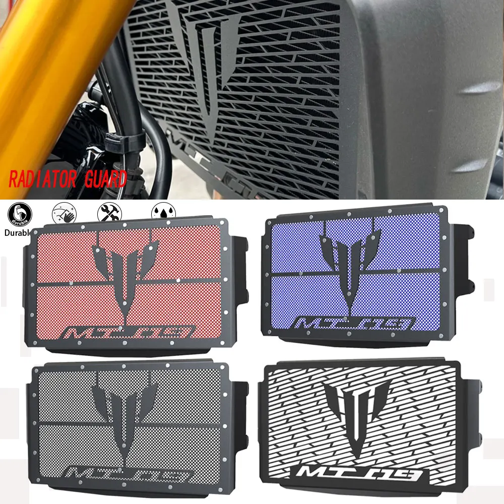 For Yamaha MT-09 MT09 MT 09 SP 2021 2022 2023 mt09 Motorcycle Radiator Grille Grill Protective Guard Cover Fuel Tank Protector