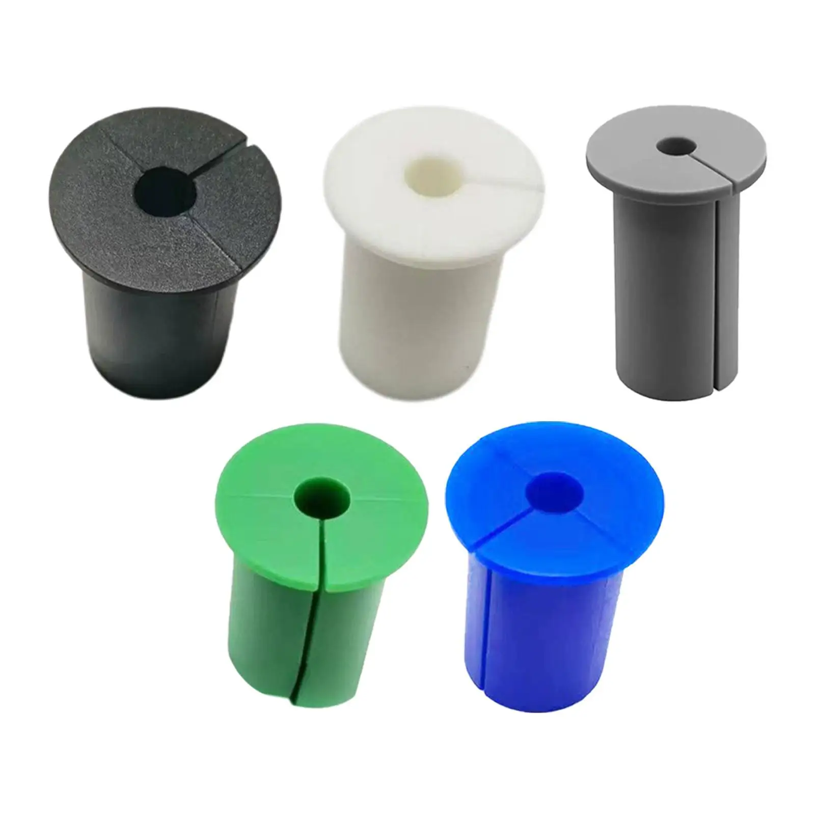 2x Cable Routing Kit Accessories Cord Protection Reusable Cable Mounting Silicone Cable feed through Bushings for 1 inch Hole