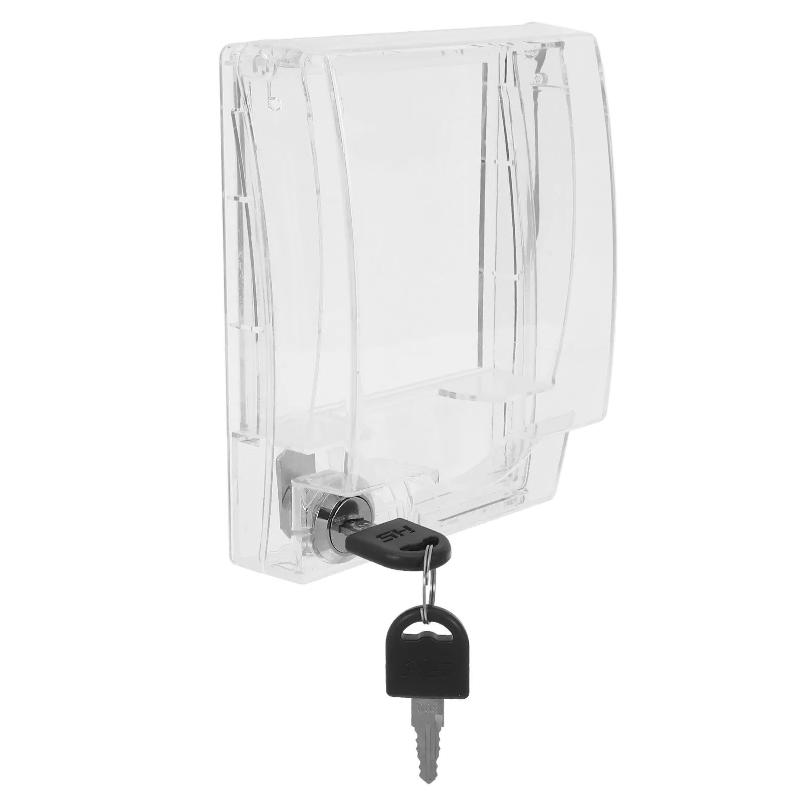 

86 Type Waterproof Socket Cover Transparent Plastic Electrical Outlet Protector Case Bathroom Kitchen Outdoor Splashproof Locked
