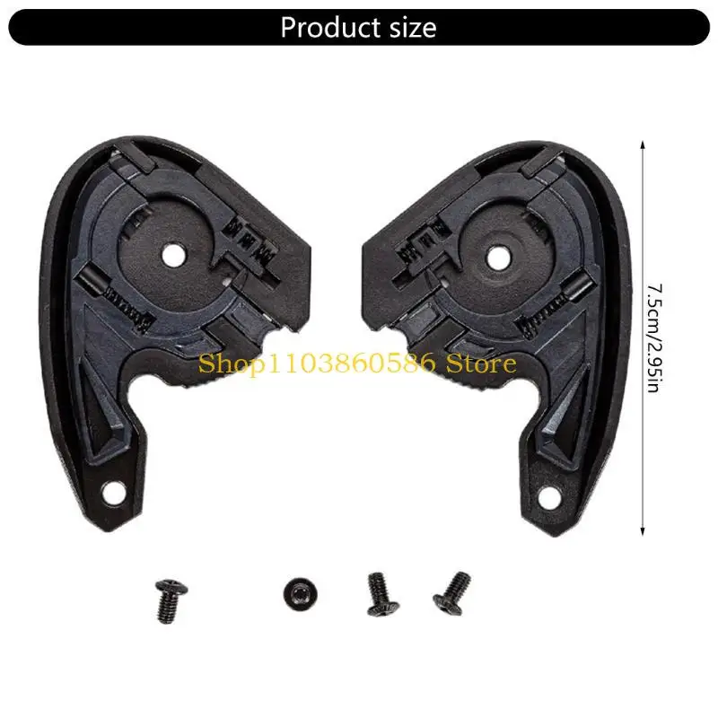 242a Capacetes montagem seguros Adaptador base para atividades bicicleta skate HJC C10