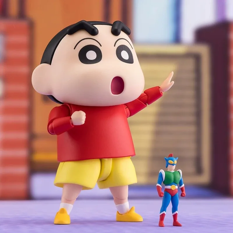 

BANDAI SHF Shinnosuke Nohara Crayon Shin-chan 100% Original genuine PVC Action Anime Model Toys Figure Collection Doll Gift