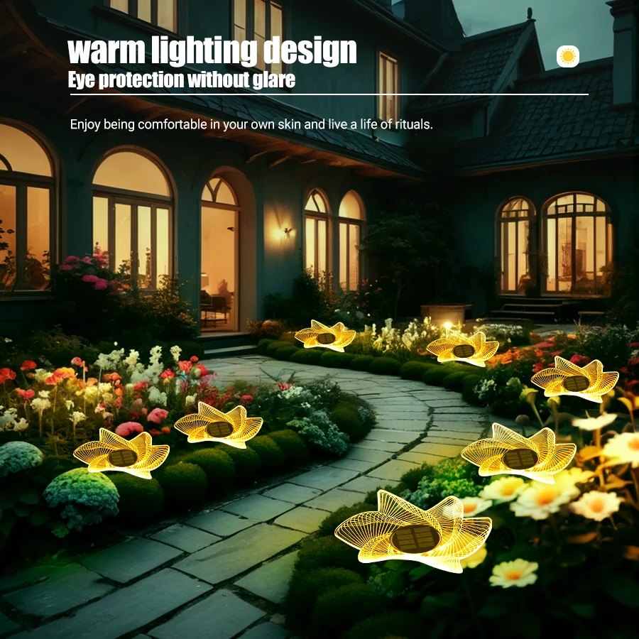 

Acrylic Light LED Solar Garden Buried Light Outdoor Garden Light Waterproof Outdoor Luminous Wall Decoration Wall Washing Light