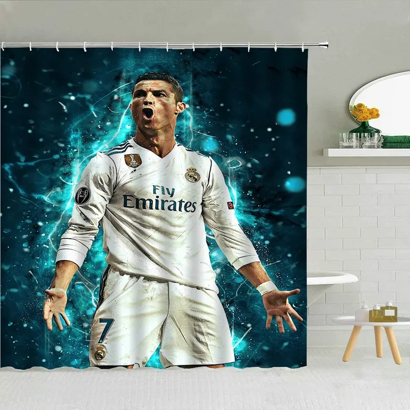 Ronaldoes Things for the Bathroom Curtain for Quarto Shower Curtains Folding Partition Accessories Bath Bedrooms Houses Rooms