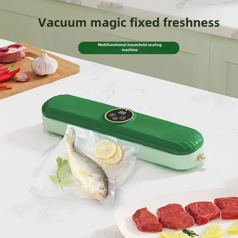 

Vacuum Packing Machine Automatic Sealing Machine Household Food Small Kitchen Plastic Sealing Machine Heat Sealer Bag Sealer