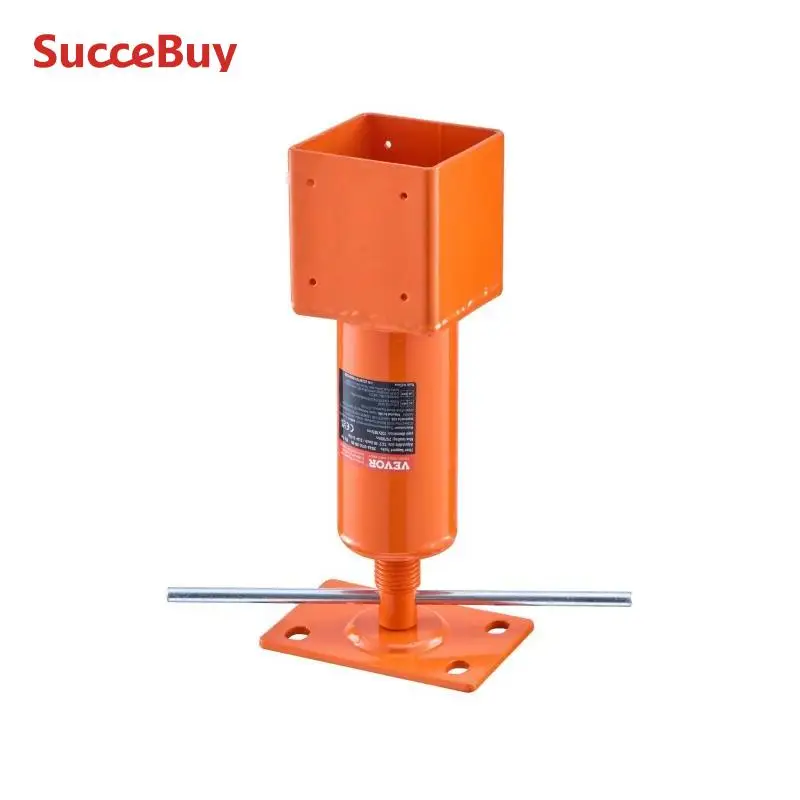 SucceBuy 24700 رطل برغي جاك آخر 13.2 "-18.7" قابل للتعديل الشاطئ جاك المؤقتة منزل الطابق جاك القطب لرفع التسوية المنزلية