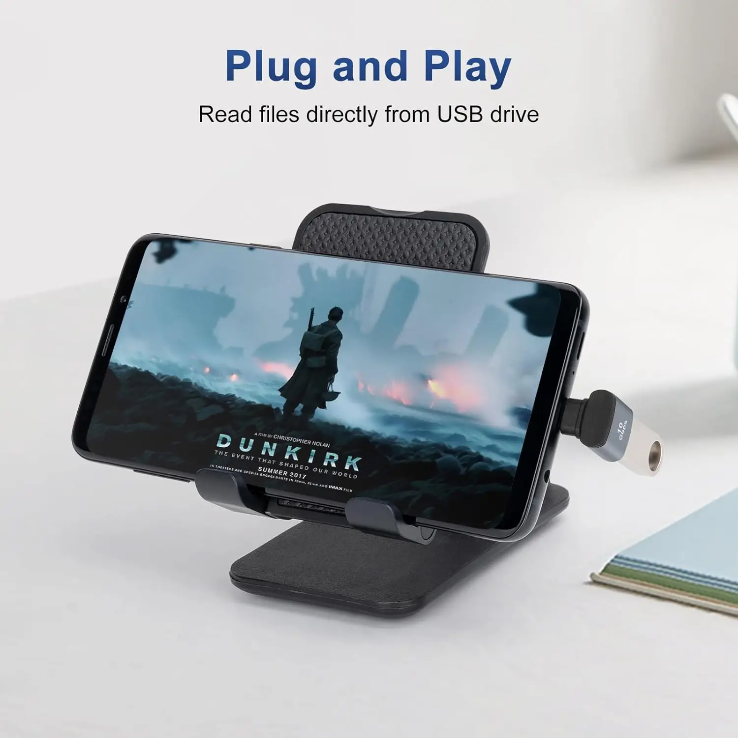 90-градусный адаптер USB C к USB 3.1 OTG, прямоугольный адаптер типа C к USB, передача данных 10 Гбит/с для смартфонов, планшетов, ноутбуков