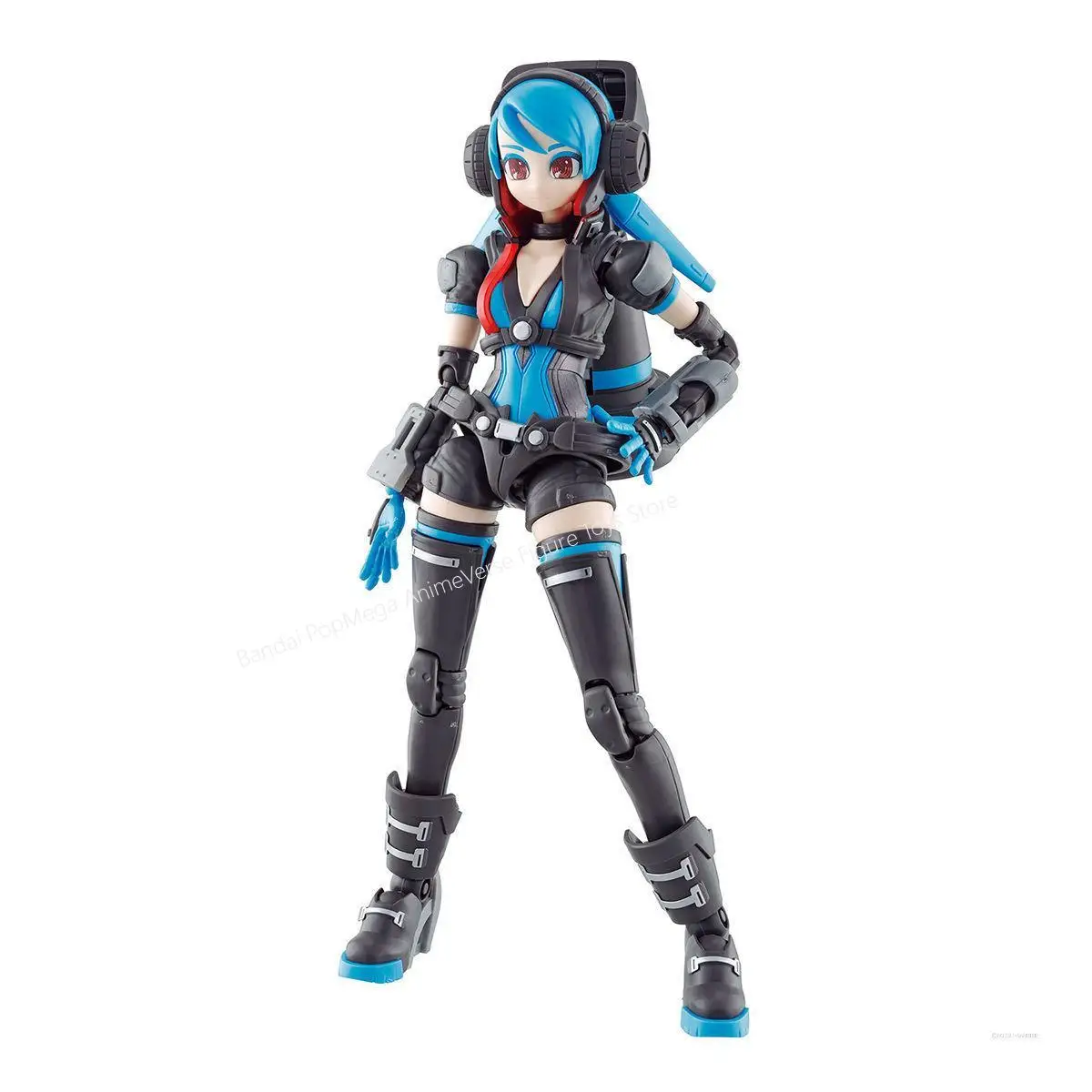 バンダイオリジナルアタックガールガンレディコマンダーアリスセットボックスアニメアクションフィギュア組立モデルおもちゃコレクタブルモデル装飾品