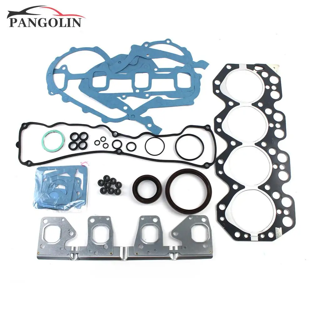 14B 14BT Engine Gasket Kit for Toyota Dyna 200 Toyoace Coaster Delta 3.7L 8V Excavator Aftermarket Parts w/ 3 Months Warranty