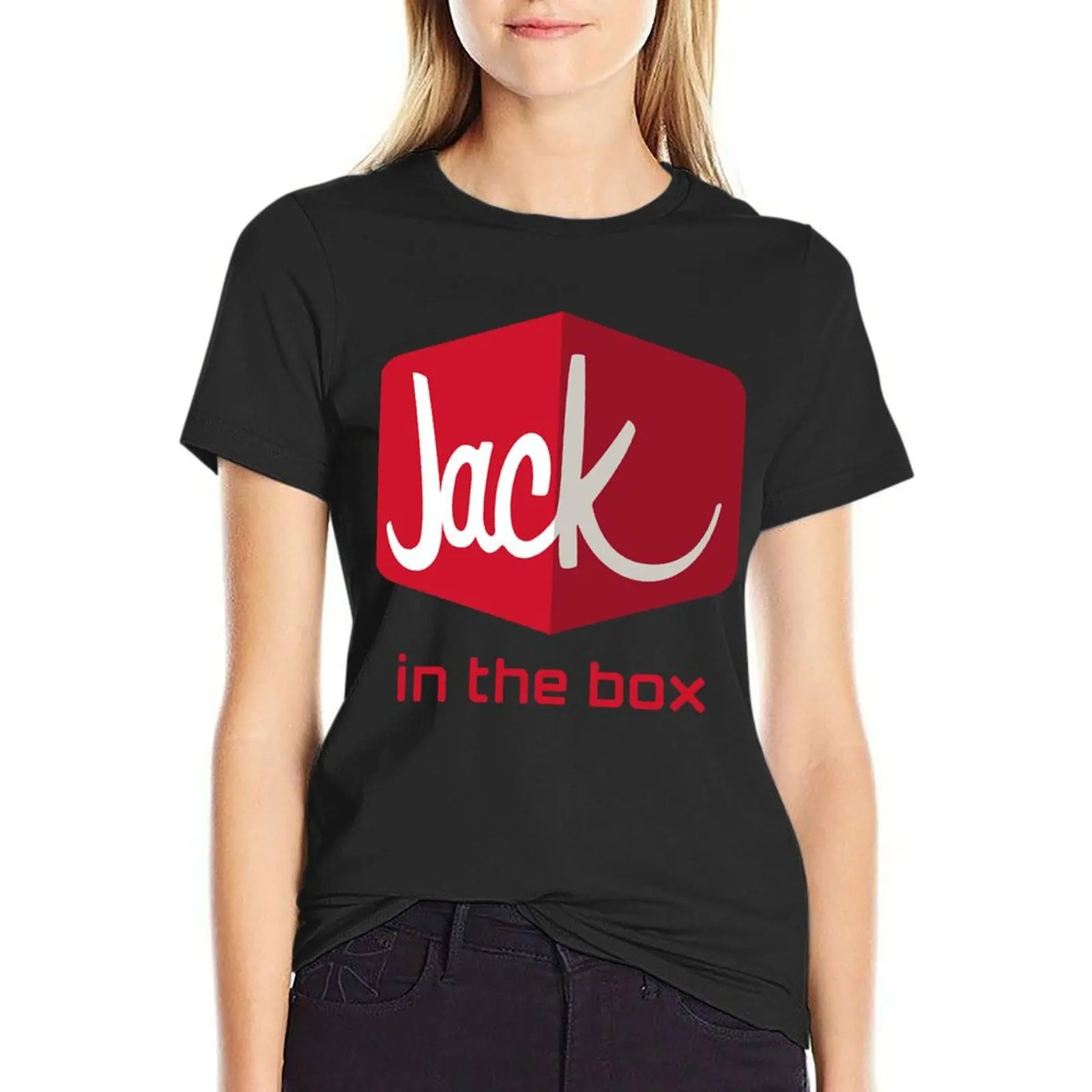 Jack in The Box T-Shirt funny Female clothing cute t-shirts for Women