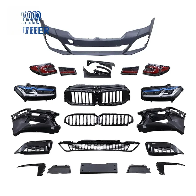 

Спортивный бампер Keer G30 для 5 футов 2016-2018 G38 G30 Обновление Sport 2020 Стиль бампера для фар Комплект кузова