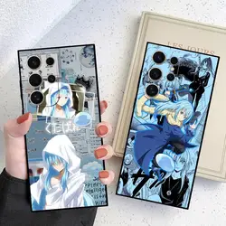 Rimuru Demon King Phone Case For Samsung Galaxy S24 S23 S22 S21 S20 Ultra FE Plus M55 M54 Black Case Cover