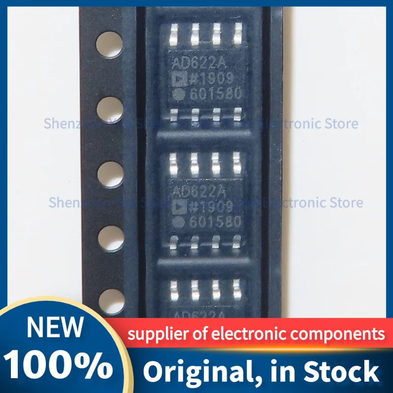 

5Pcs/Lot AD622ARZ AD622 Instrumentation Amplifier 1 Circuit 8-SOIC New Original