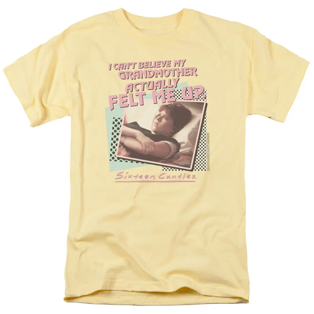 Sixteen Candles Grandmother T Shirt Mens Licensed Movie Sam Jake Banana